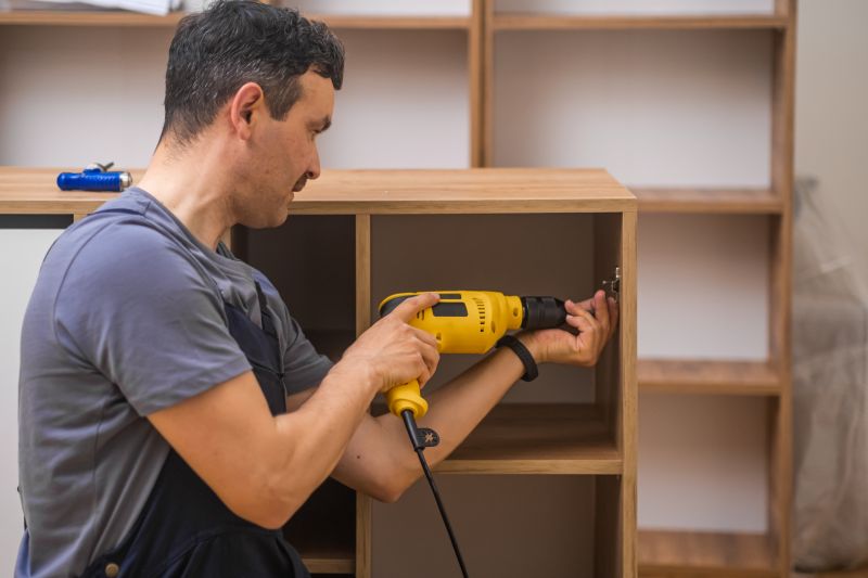 Built In Bookshelves Installation in Alexandria, VA