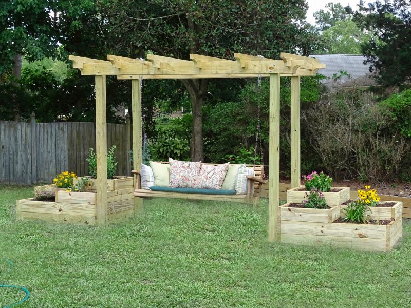Garden Trellis Installation